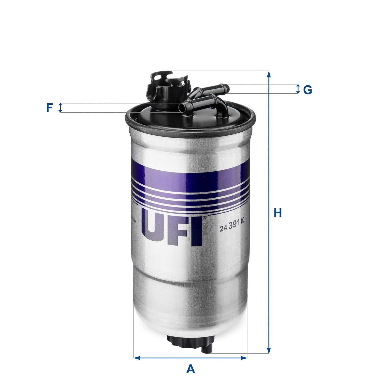 Filtre à carburant UFI 24.391.00