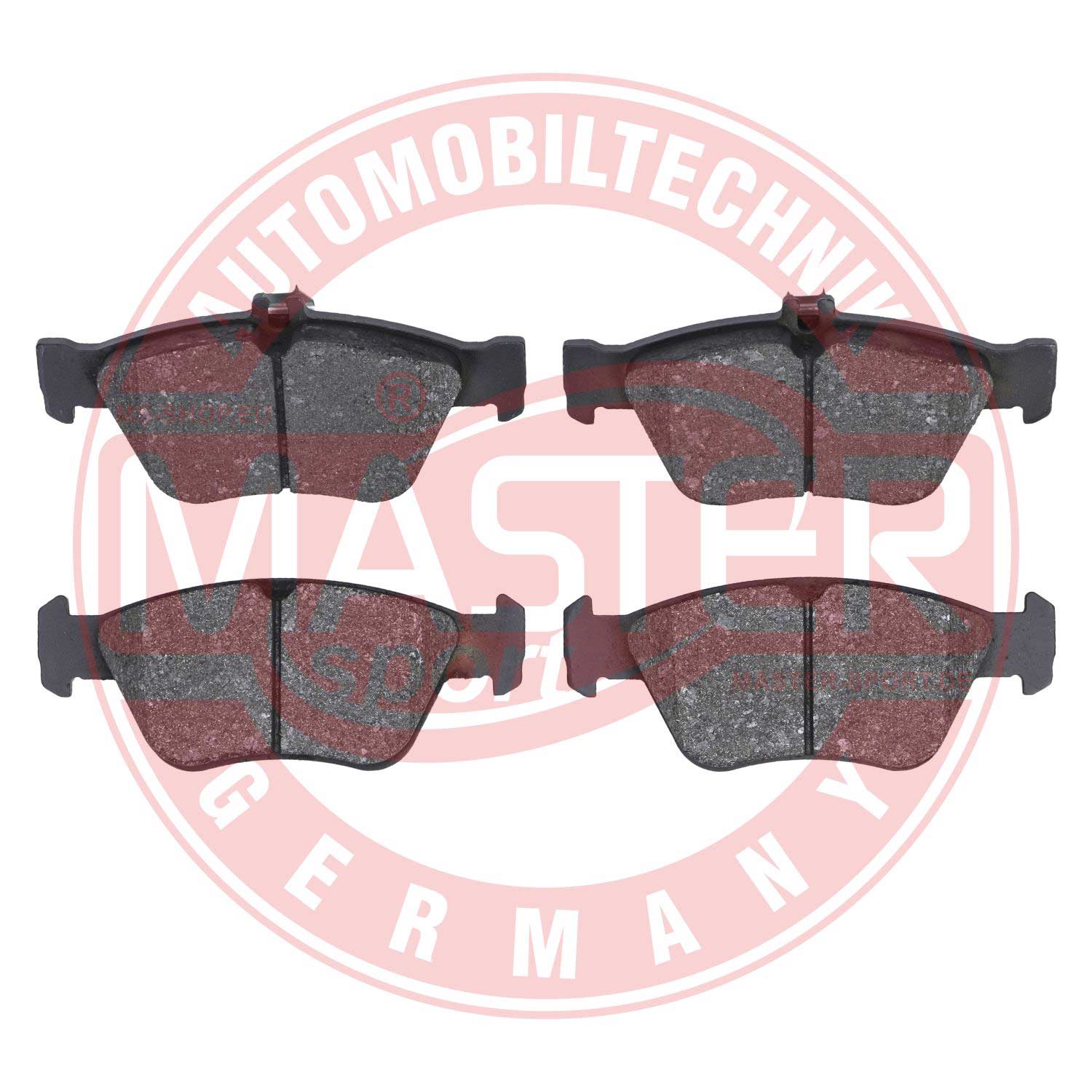 Kit de plaquettes de frein, frein à disque MASTER-SPORT GERMANY 13046070862N-SET-MS