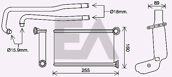 Système de chauffage EACLIMA 45C55013