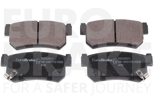 Kit de plaquettes de frein, frein à disque EUROBRAKE 5502225011