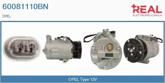 Compresseur, climatisation REAL 60081110BN