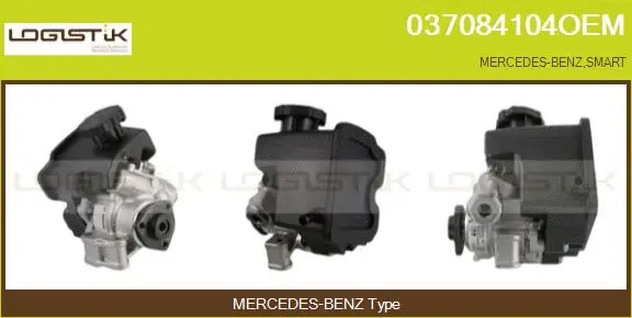 Pompe hydraulique, direction LGK 037084104OEM