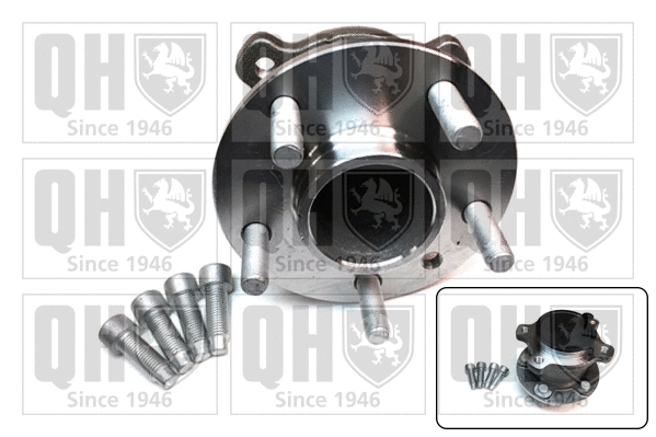 Kit de roulements de roue QUINTON HAZELL QWB1592