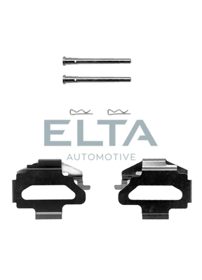Kit d'accessoires, plaquette de frein à disque ELTA AUTOMOTIVE EA8582