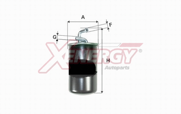 Filtre à carburant AP XENERGY X1599464