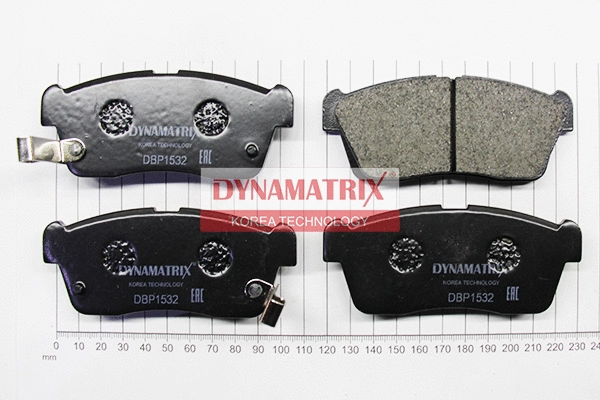 Kit de plaquettes de frein, frein à disque DYNAMATRIX DBP1532