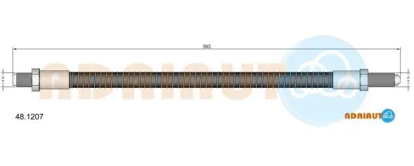Flexible de frein ADRIAUTO 48.1207