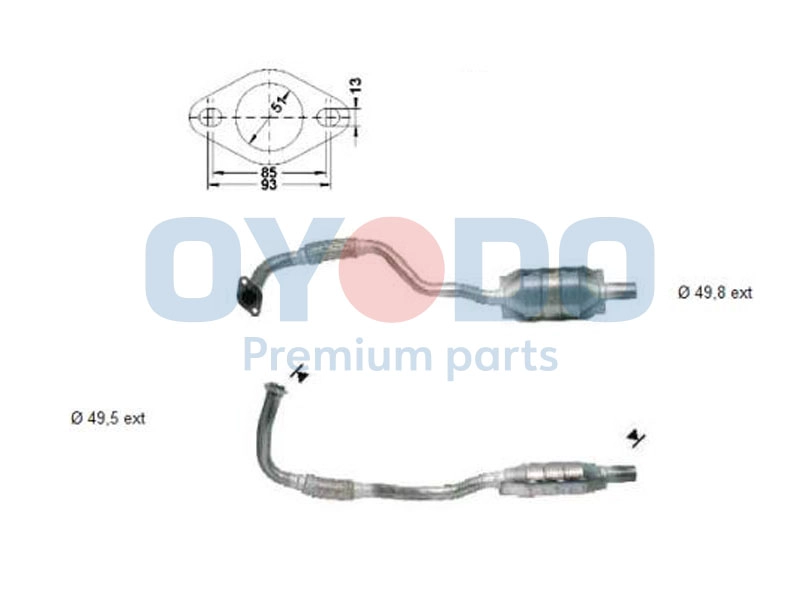 Catalyseur Oyodo 10N0158-OYO