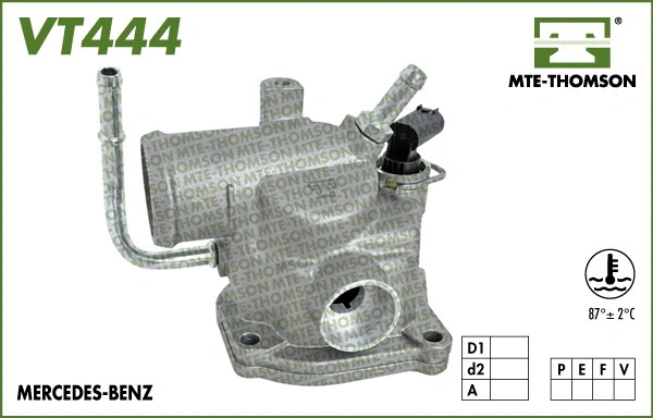 Thermostat, liquide de refroidissement MTE-THOMSON VT444.87