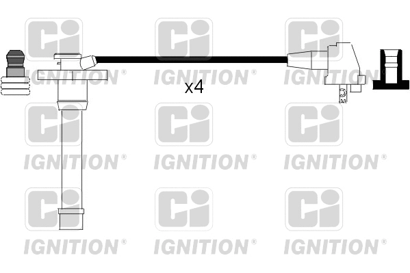 Kit de câbles d'allumage QUINTON HAZELL XC622