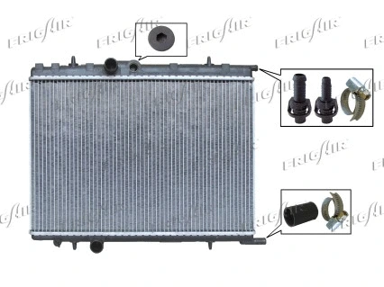 Radiateur, refroidissement du moteur FRIGAIR 0103.3062