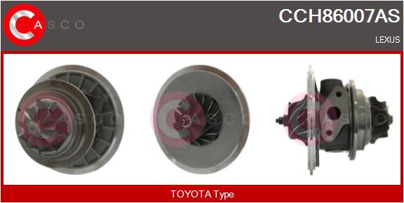 Groupe carter, turbocompresseur CASCO CCH86007AS