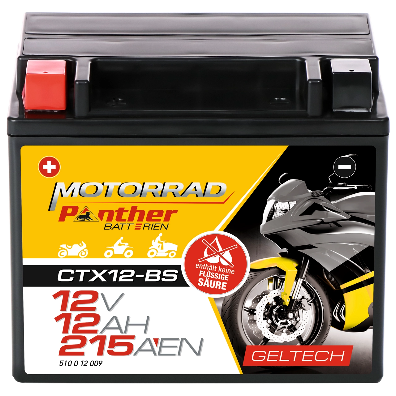 Batterie de démarrage PANTHER-BATTERIEN GB.5101277
