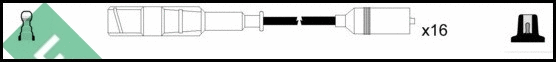 Kit de câbles d'allumage LUCAS LUC5101