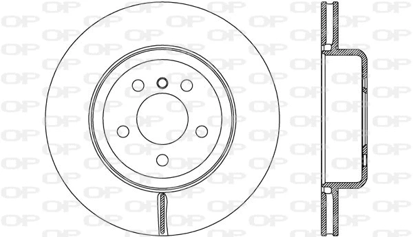 Disque de frein OPEN PARTS BDR2766.20