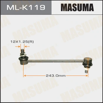 Entretoise/tige, stabilisateur MASUMA ML-K119