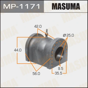 Coussinet de palier, stabilisateur MASUMA MP-1171