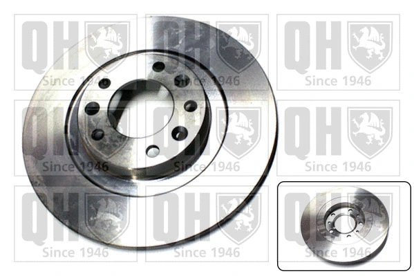 Disque de frein QUINTON HAZELL BDC6023