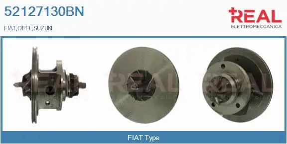 Groupe carter, turbocompresseur REAL 52127130BN