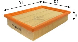 Filtre, air de l'habitacle CLEAN FILTERS NC2429