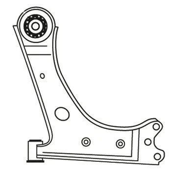 Bras de liaison, suspension de roue FRAP F3683