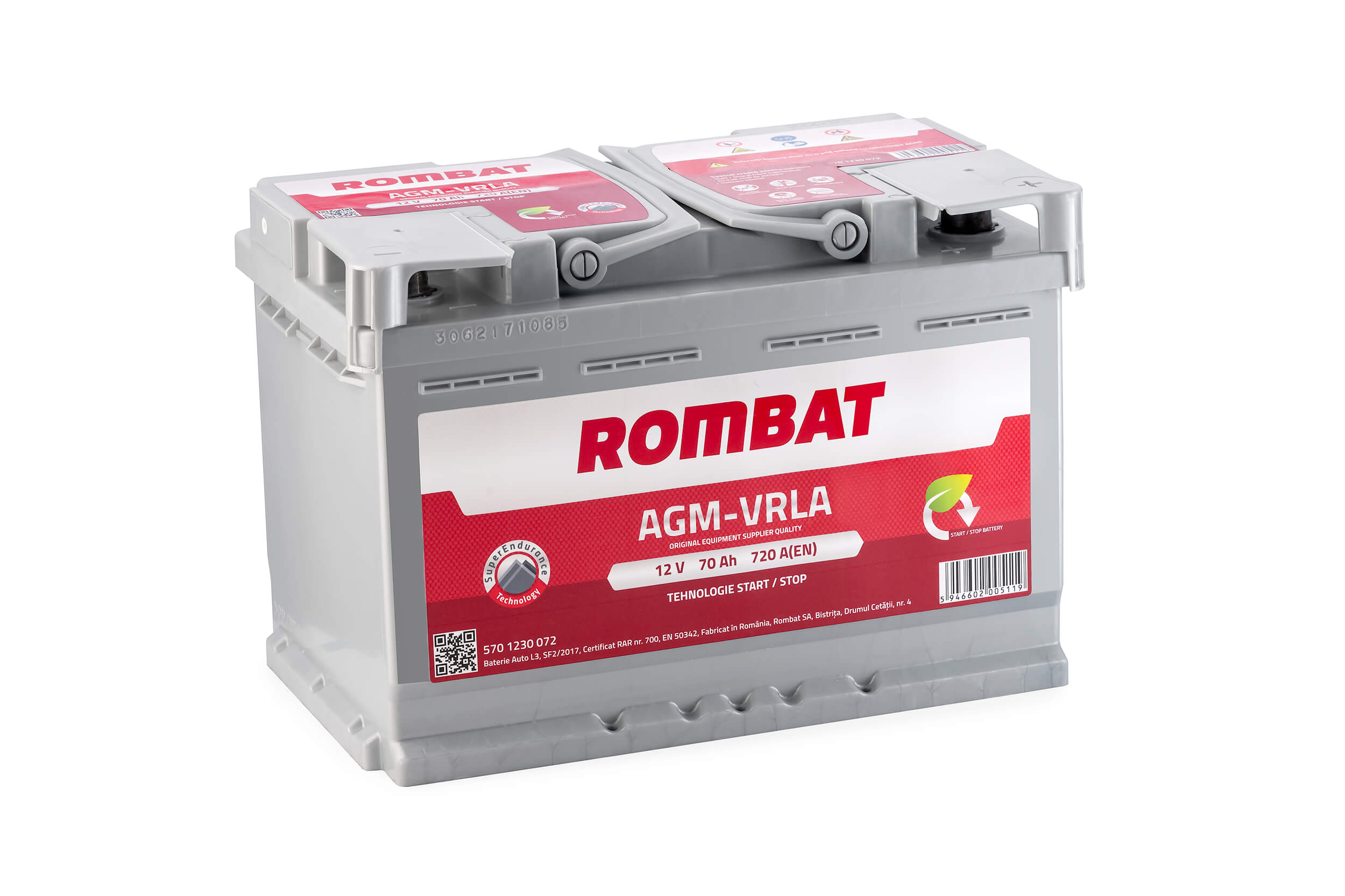 Batterie de démarrage ROMBAT 570 1230 072