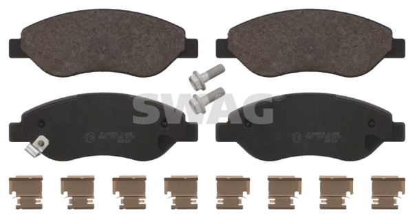 Kit de plaquettes de frein, frein à disque SWAG 40 91 6698