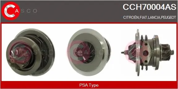 Groupe carter, turbocompresseur CASCO CCH70004AS