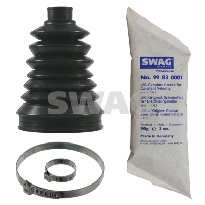 Jeu de joints-soufflets, arbre de commande SWAG 62 91 7793