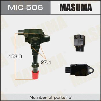 Bobine d'allumage MASUMA MIC-506