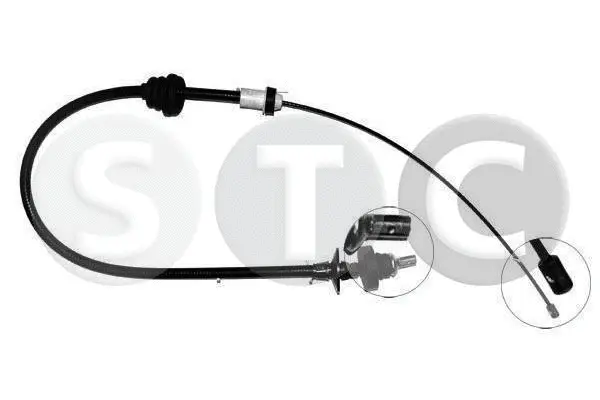 Tirette à câble, commande d'embrayage STC T480301