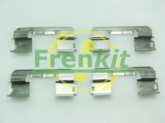 Kit d'accessoires, plaquette de frein à disque FRENKIT 901875
