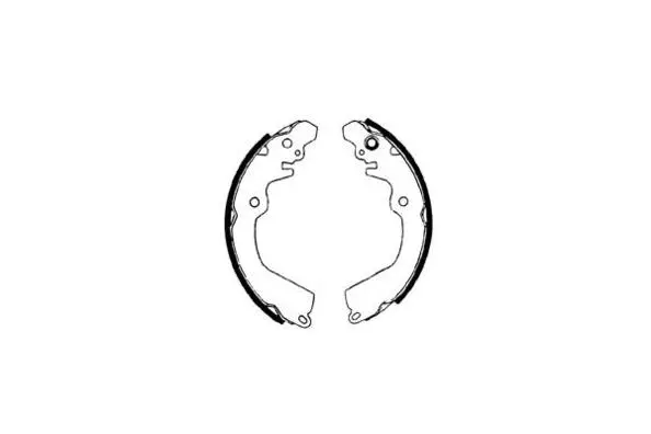 Jeu de mâchoires de frein E.T.F. 09-0471