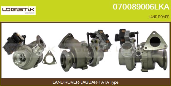 Turbocompresseur, suralimentation LGK 070089006LKA