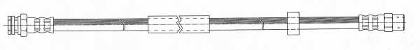 Flexible de frein CEF 511646