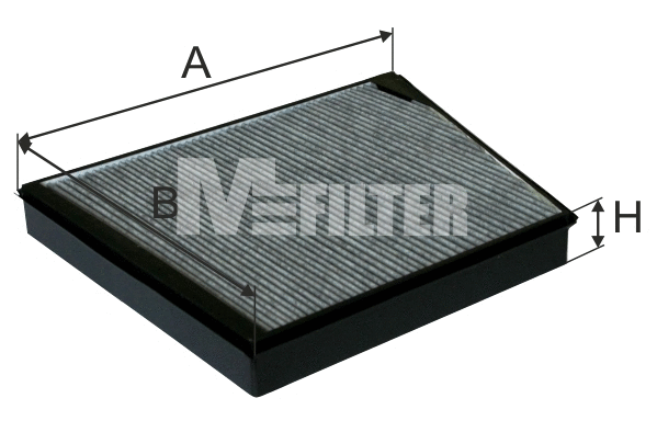 Filtre, air de l'habitacle MFILTER K 9027C