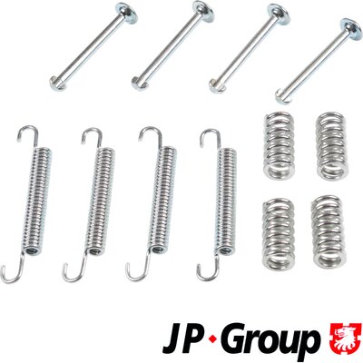 Kit d'accessoires, mâchoires de frein de stationnement JP GROUP 1264006610