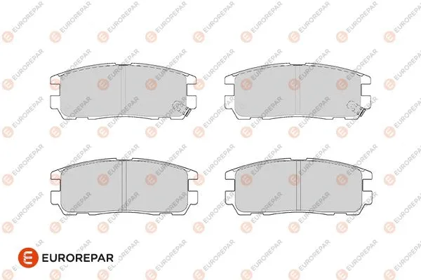 Kit de plaquettes de frein, frein à disque EUROREPAR 1686271980