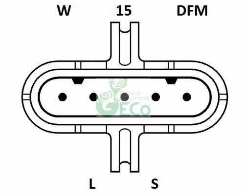 Alternateur GECO A14664A