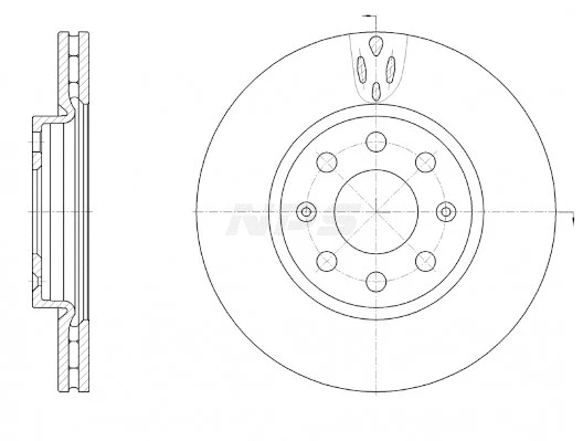 Disque de frein NPS O330L05