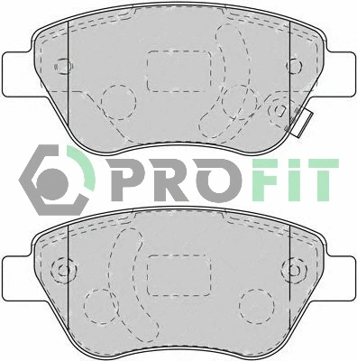 Kit de plaquettes de frein, frein à disque PROFIT 5000-1920 C