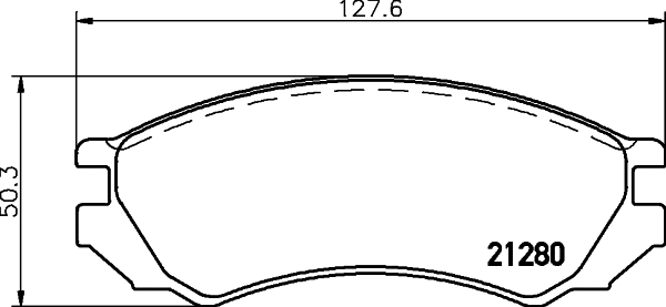 Kit de plaquettes de frein, frein à disque PAGID T0394