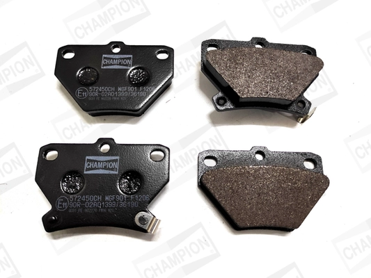 Kit de plaquettes de frein, frein à disque CHAMPION 572450CH