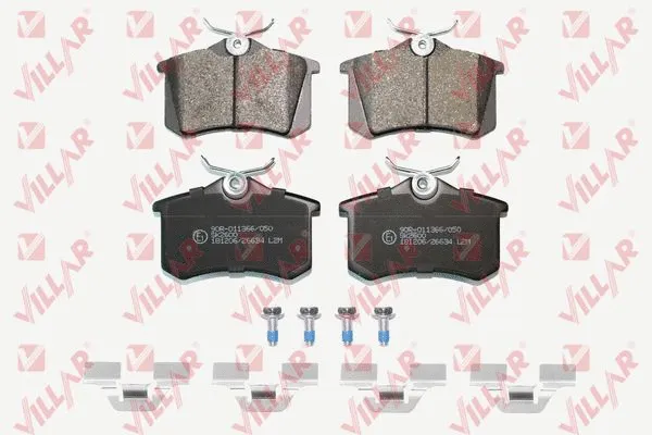 Kit de plaquettes de frein, frein à disque VILLAR 626.0634K