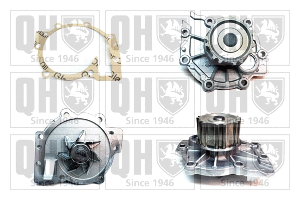 Pompe à eau, refroidissement du moteur QUINTON HAZELL QCP3480