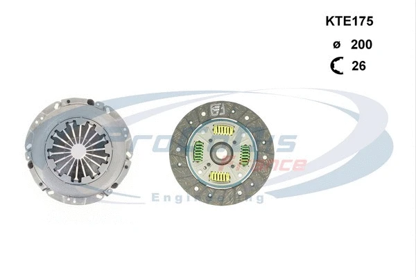 Kit d'embrayage PROCODIS FRANCE KTE175
