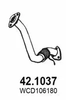 Tuyau d'échappement ASSO 42.1037