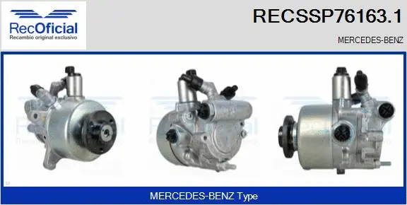 Pompe hydraulique, direction RECOFICIAL RECSSP76163.1