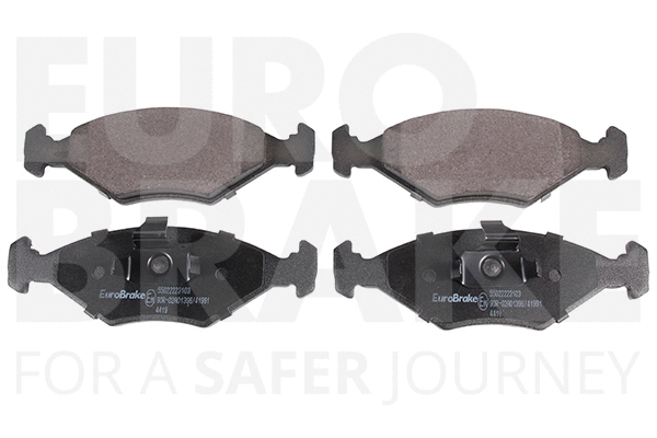 Kit de plaquettes de frein, frein à disque EUROBRAKE 55022223103