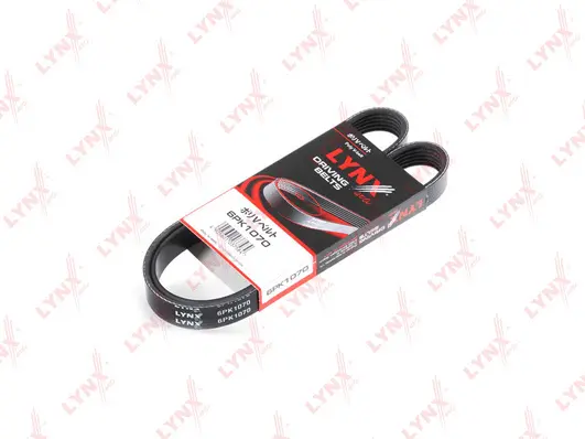 Courroie trapézoïdale à nervures LYNXAUTO 6PK1070